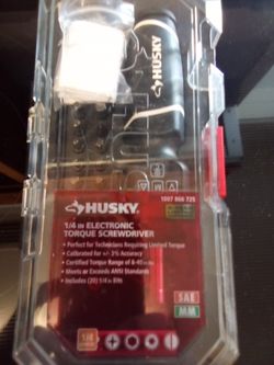 Husky Electronic Torque Screwdriver