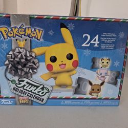 Funko Pop Pokemon TGC Calender box collection