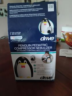 New penguin pediatric compressor nebulizer
