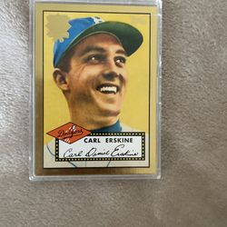 Carl Erskine Topps 250