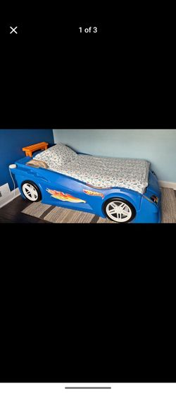 Hot Wheels bed frame