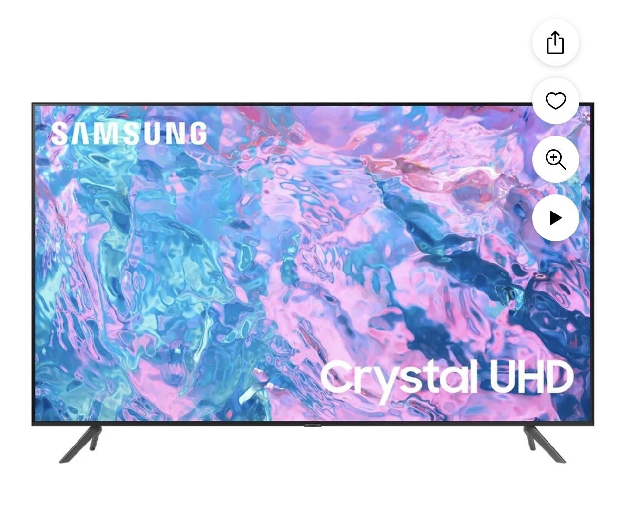 SAMSUNG CU7000 CRYSTAL UHD  65””