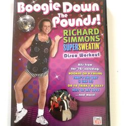 RICHARD SIMMONS BOOGIE ON DOWN  WORKOUT DVD / BRAND NEW