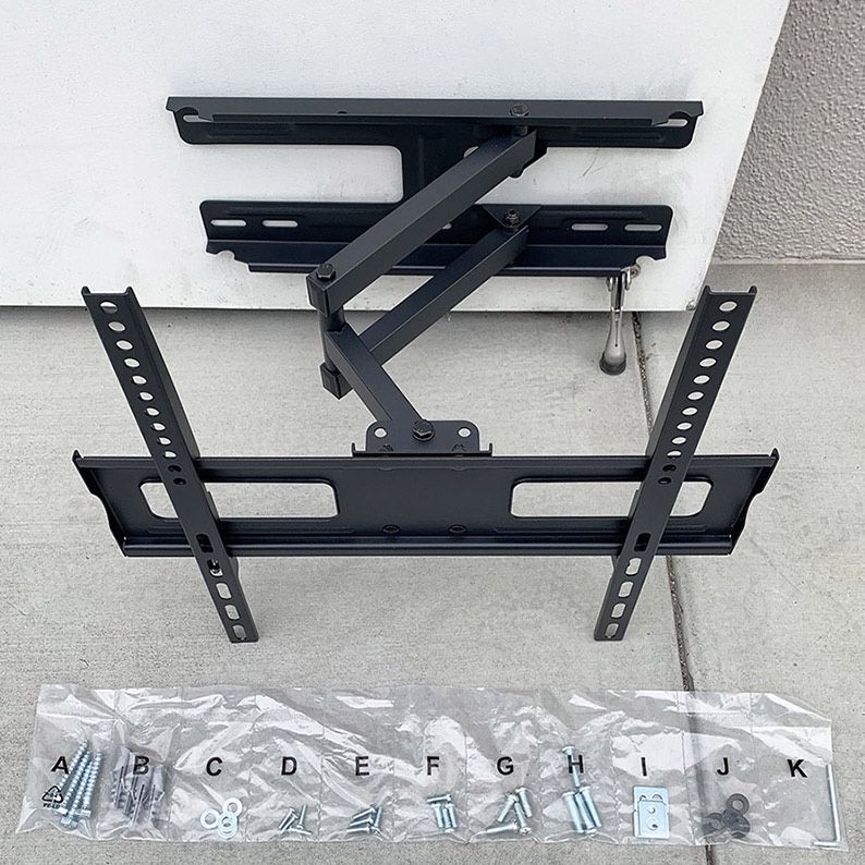 $25 (New in Box) Full motion 32-55” tv wall mount swivel tilt vesa 400x400mm, max load 99 lbs