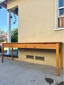 Lovely Solid Pine Wood Console Table