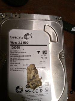 Seagate Video 3.5 HDD 1000GB Hard Drive