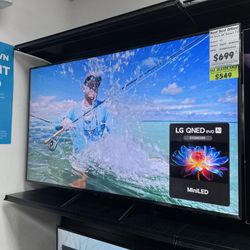 LG QNED 65 inch 4K Smart TV with HDR includes Store Warranty And Financing!