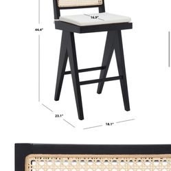 High Chairs / Bar Stools (set Of Two)