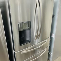 Stainless Steel Kenmore 4 Doors Refrigerator