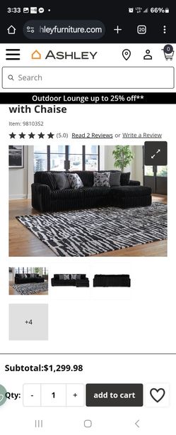 Beautiful Sectional Couch Sofa Chaise