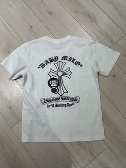 Bape tee chrome hearts