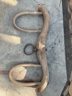 Western ox or cow mount tac vintage great shape