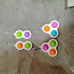 4pcs Simple Dimple Fidget