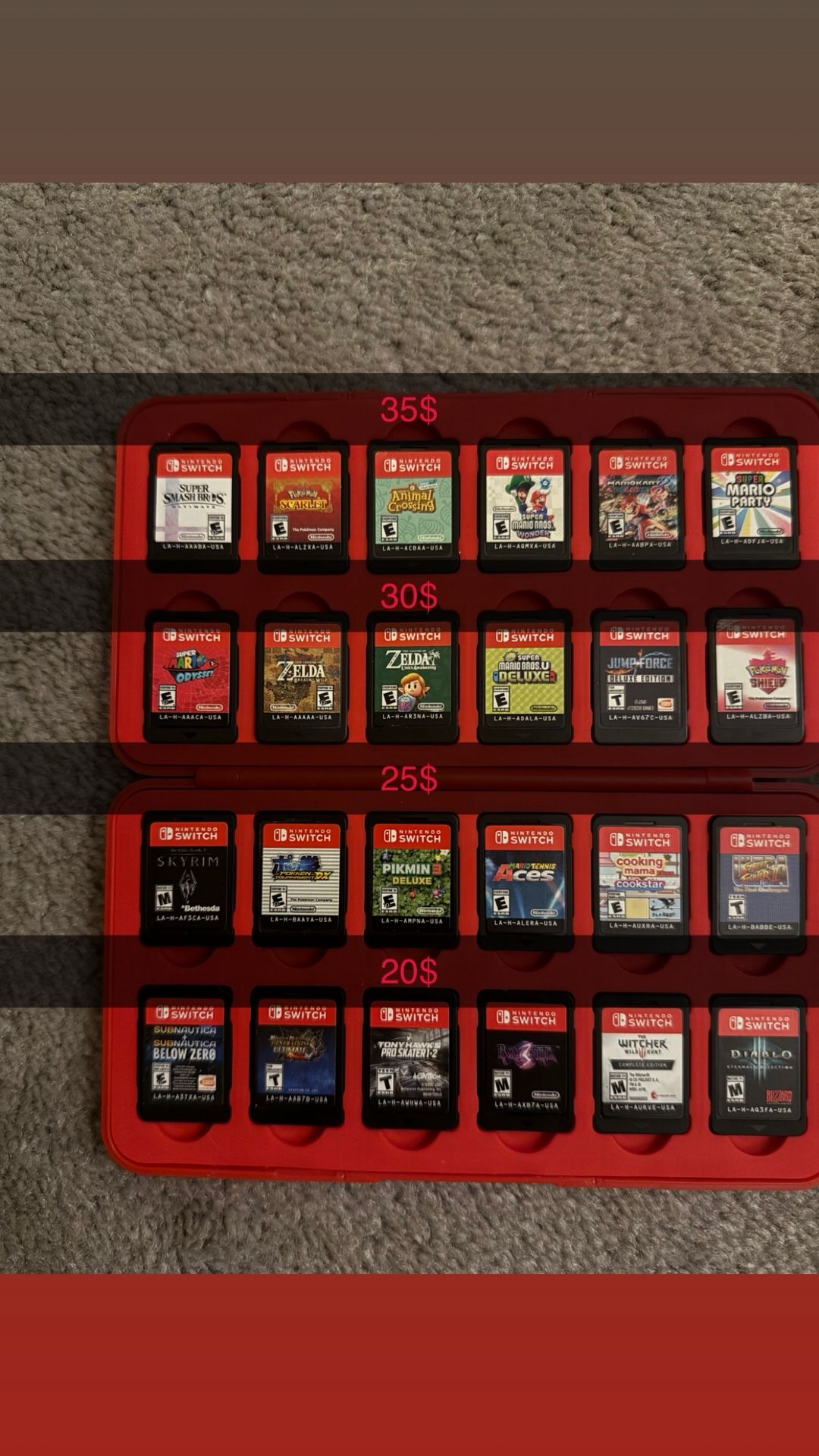 Nintendo Switch Games