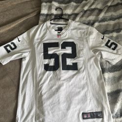White Little Mac Nike Raiders Jersey