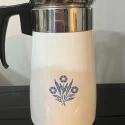 Corning Ware Percolator 9 Cup Stovetop 