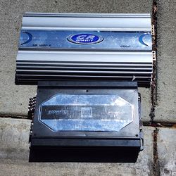 2 - CAR AMPLIFIERS  - AUDIO
