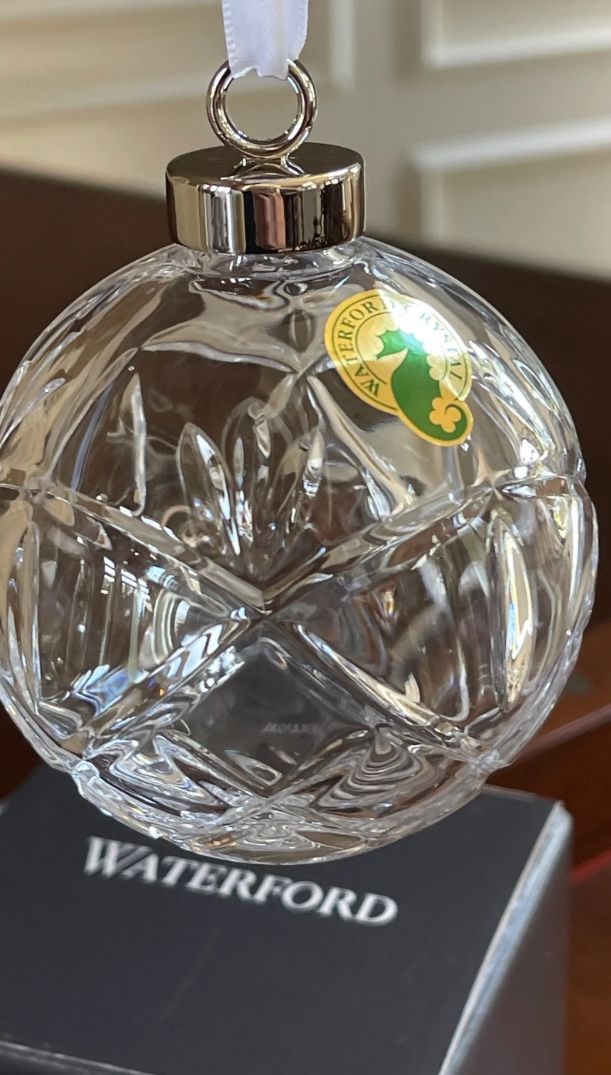 Waterford Crystal, 2021, Huntley Ball Ornament, *Limited Edition*