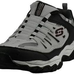 SKECHERS Men's Afterburn M. Fit Wonted Slip-On Loafers Size 9.5