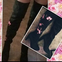 Over Knee Heel Boots