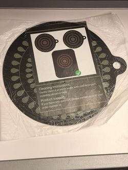 Round Induction Cooktop Protective Mat set of 2!