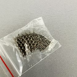 Game Of Thrones Pin Stark Sigil Direwolf