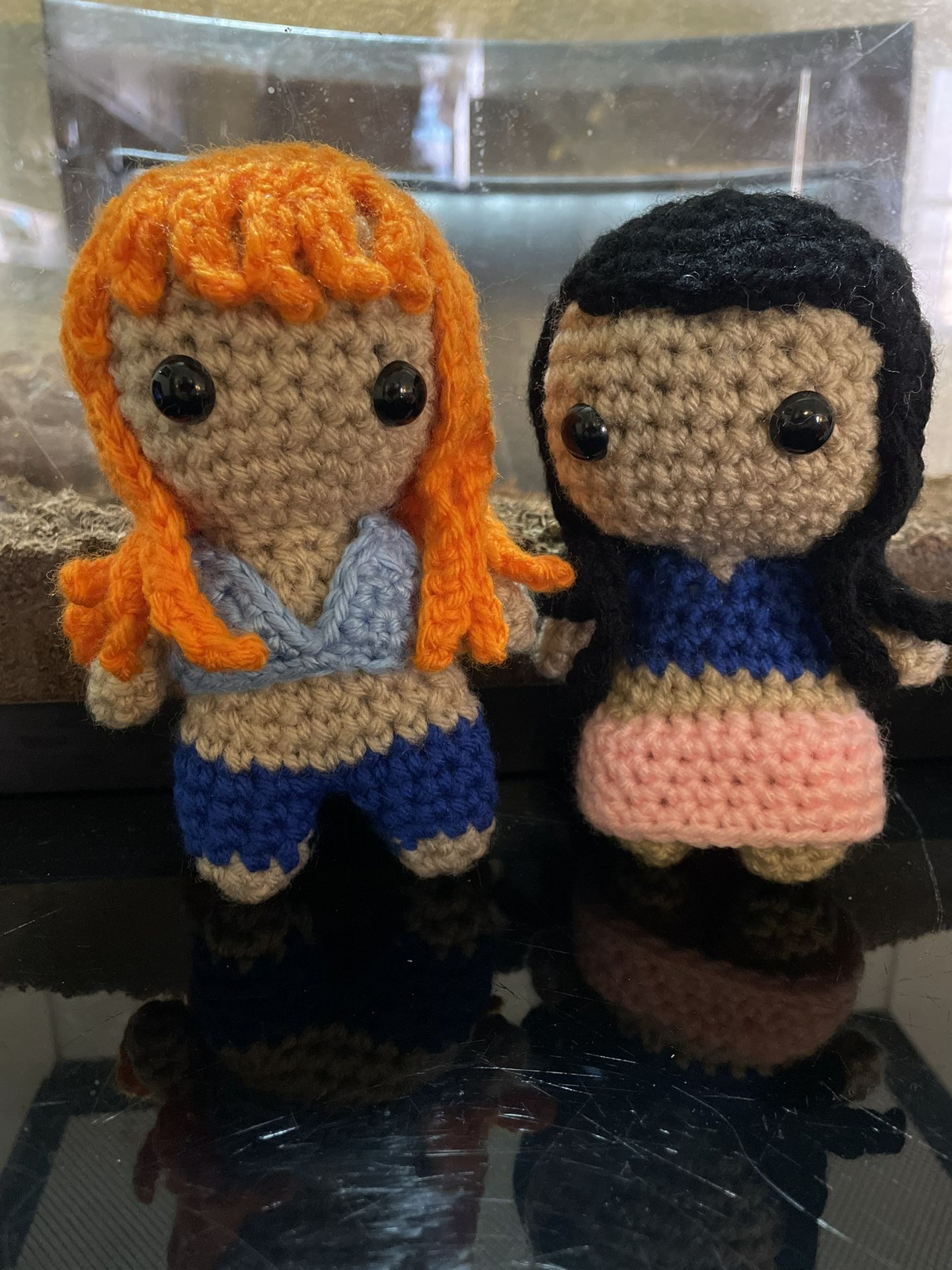 Crochet One Piece Nami And Robin 