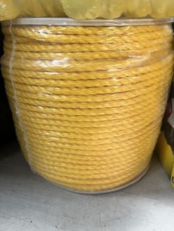 Roll Of Yellow Rope 