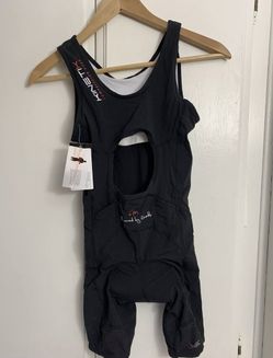 10 x Kinetik Compression Gear Sportswear - Triathlon Suit w/ Bars Womens Size XS