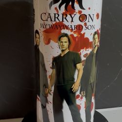 Supernatural 20 ounce coffee/water bottle Tumblr
