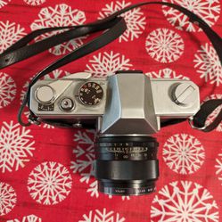 Mamiya/Sekor 1000 DTL 35 mm Camera & Attachments & Manual 