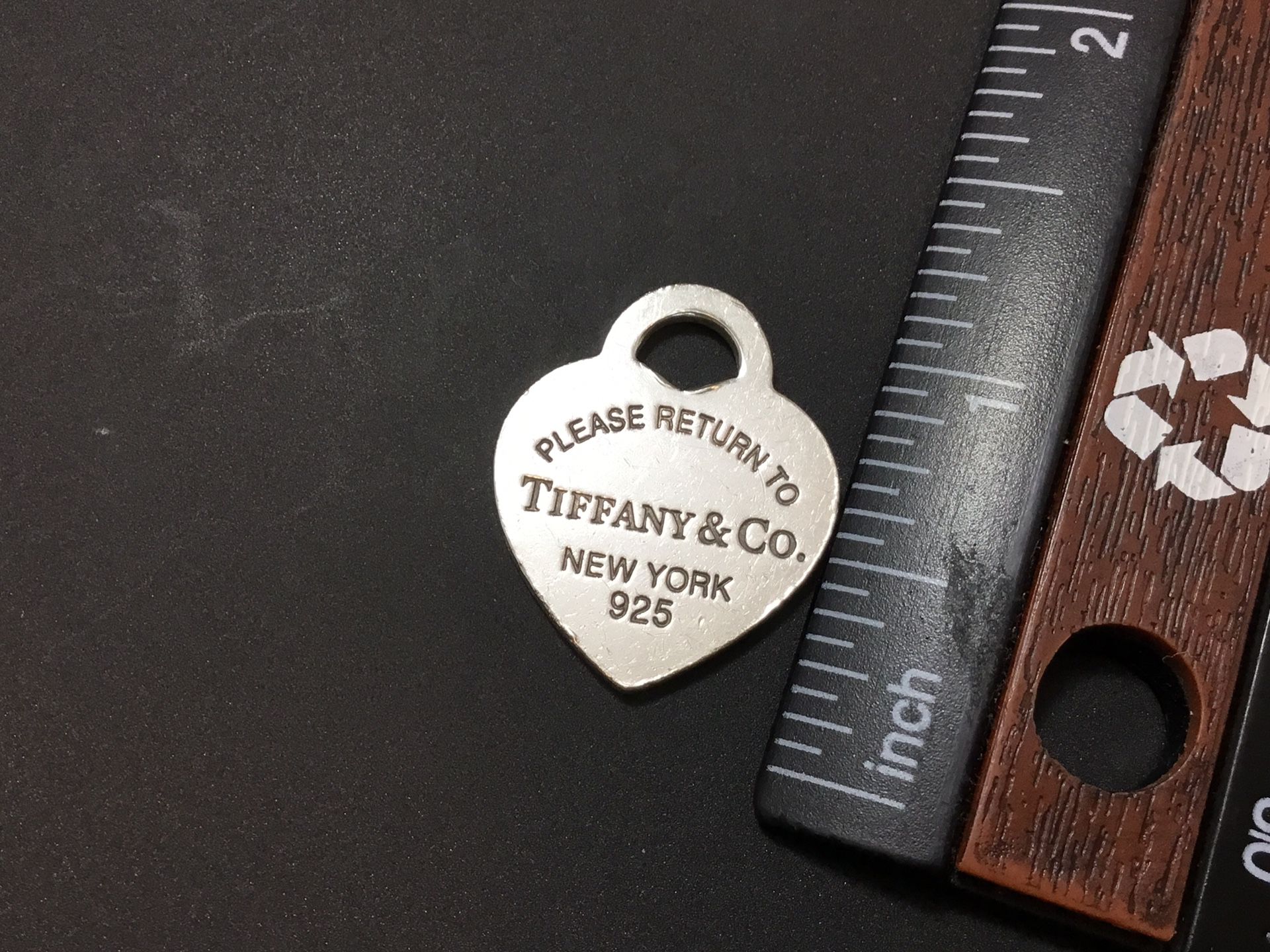 Silver Tiffany & Co. Heart Charm