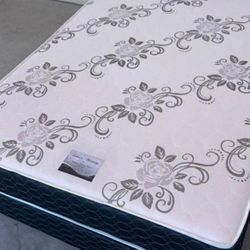 Set Queen Size Mattress And Box Spring 