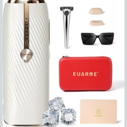 Laser Hair Removal for Women and Men, IPL Laser Hair Removal Painless, Permanent, at-Home Use Facial Hair Removal for Women, Dual Lights, Effective in