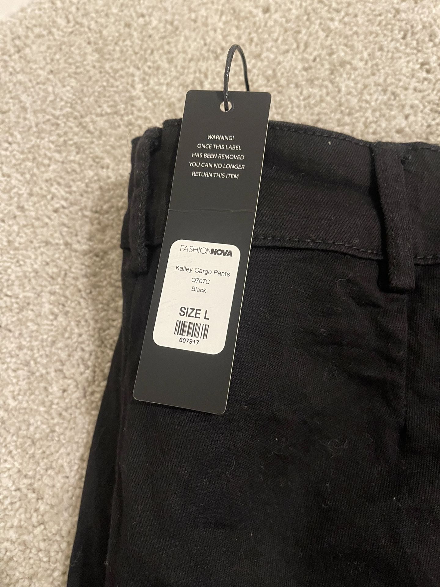 Black Cargo Pants