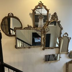 Antique Gold Mirrors $100 Each 