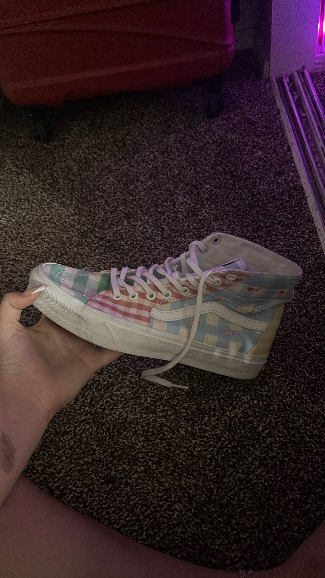 Vans Colorful Checkered Shoes