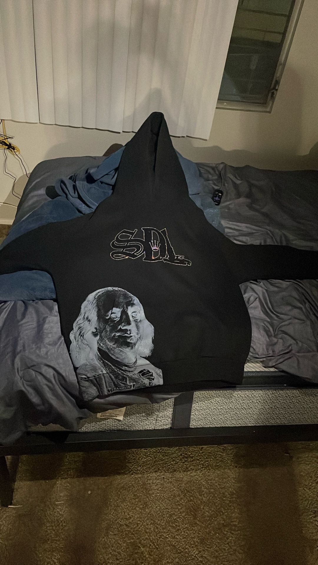 Sdl Rhinestone Hoodie