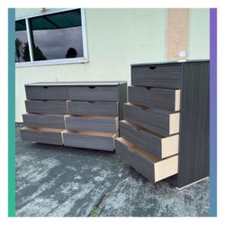 5 and 8 drawers dresser / Five and eight drawers dresser
