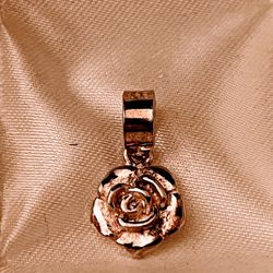 Rose Necklace Charm NO Chain