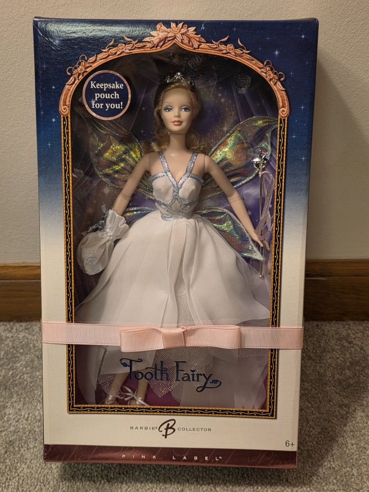 2006 Barbie, Vintage Tooth fairy, Mattel, New, Keepsake