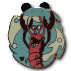 Disney, Sebastian Little Mermaid 2012 Authentic Trading Collectible Lapel Pin