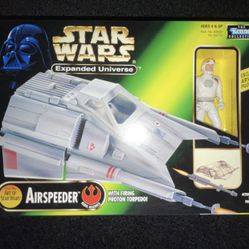 Star Wars: The Power of the Force - Airspeeder w/ Pilot - NEW!
