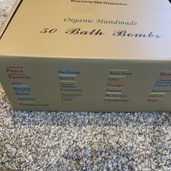 Organic Bath Bomb Set