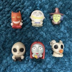 Mash Ems Blind Ball NBC Nightmare Before Christmas  Collection Set Of 6 Including Mystery Figure Barrel