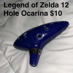 Legend Of Zelda 12 Hole Ocarina