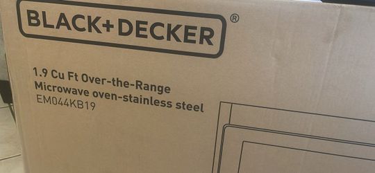 Black+Decker 1.9 Cu Ft Over-the-Range Microwave