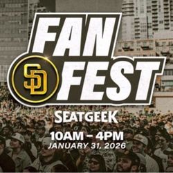 Fanfest Petco  Park 1pm entry 