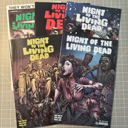 Night of the Living Dead Comic Lot (5 books)