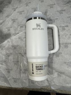 Brand New White Stanley Quencher Tumbler with Straw